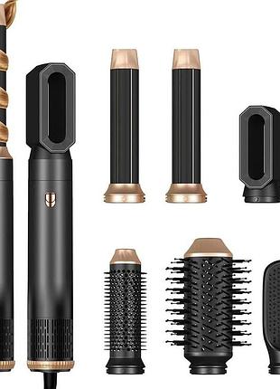 Стайлер для укладки волос 6 в 1 multi-functional styling hair dryer профессиональная фен-щетка для волос