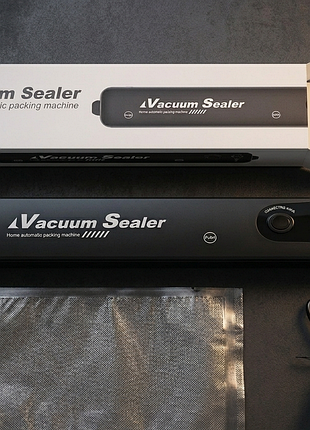 Домашній автоматичний вакууматор для продуктів vacuum sealer + пакети в комплекті