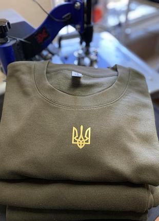 Жіночий світшот з тризубом як у президента
