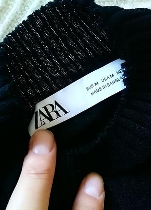 Водолазка в рубчик, zara, m 8