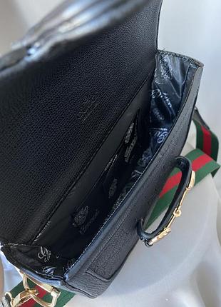 Сумка horsebit 1955 mini bag black 7