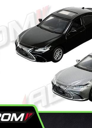 Машина автопром 1:43 lexus es300h,2 цвета, откр. дверь, короб.