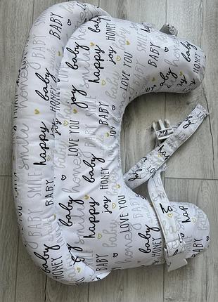 Подушка для годування chicco boppy deluxe біла