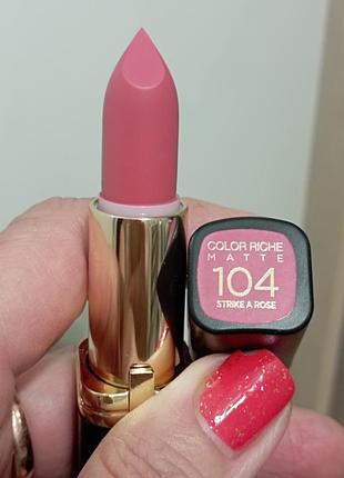 L'oréal помада тон 104 2