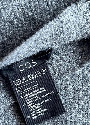 Cos шарф натуральна вовна 4