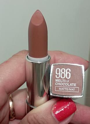 Maybelline помада тон 986