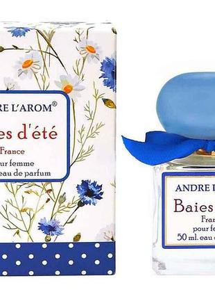 Парфумована вода для жінок 50мл lovely fleurs baies dete тм andre larom
