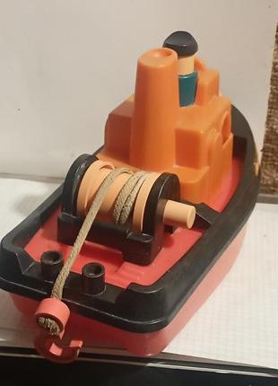 Игрушка буксир симбир, производство срср 6