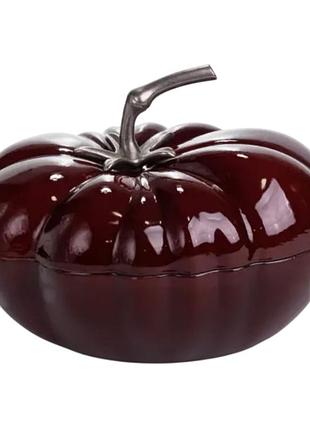 Кастрюля yiwu iron tomato чугунная эмалированная 3.5 л бургунди hp-1-20-2burgundy