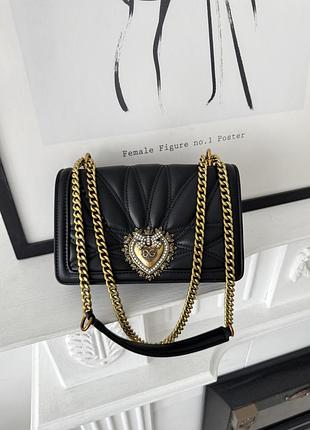Сумка d&g чорна 3