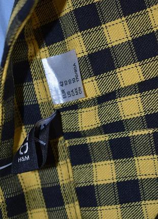 Новая трендовая юбочка в клетку h&amp;m 4