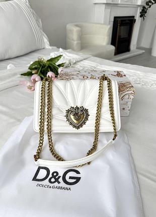 Сумка d&g white 3