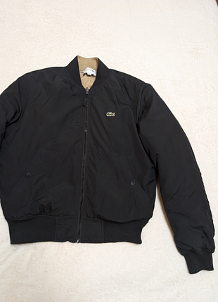 Куртка бомбер двусторонняя lacoste m original 4