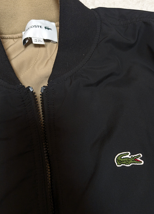 Куртка бомбер двусторонняя lacoste m original 6