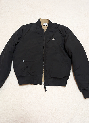 Куртка бомбер двусторонняя lacoste m original 5