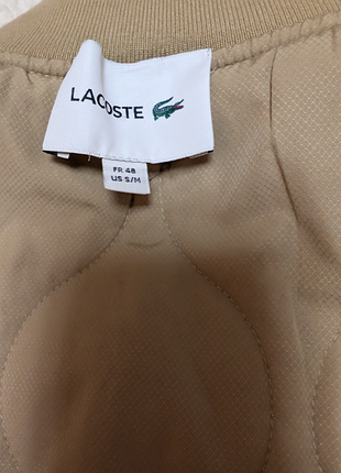 Куртка бомбер двусторонняя lacoste m original 8