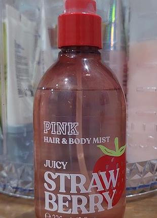 Спрей juicy strawberry pink victoria's secret
