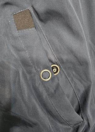 Нова трендова вітровка pull&bear синя розмір xs-s 7