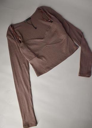 Актуальний топ рубчик zara l 2