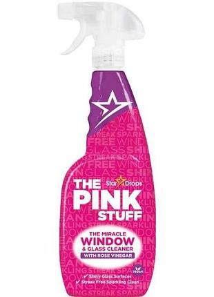 Засiб для миття скла та дзеркал 750мл тригер rose vinegar тм the pink stuff