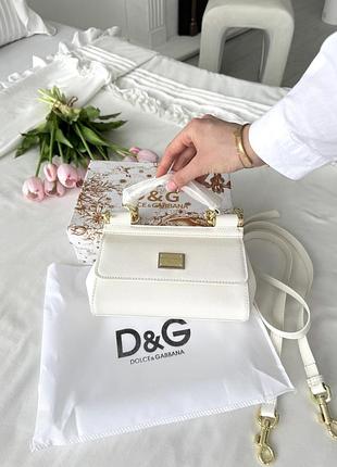 Сумка d&g white 2