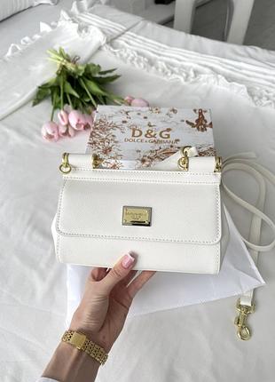 Сумка d&g white 3