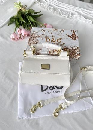 Сумка d&g white