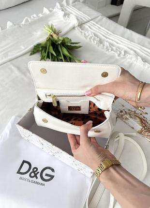 Сумка d&g white 7