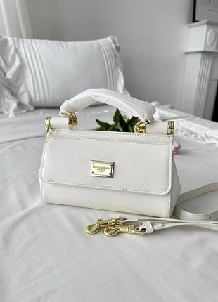 Сумка d&g white 9