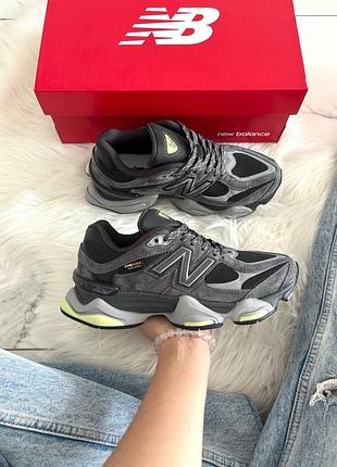 Чоловічі кросівки new balance 9060 cordura grey green нью беланс сірого з зеленим кольорів