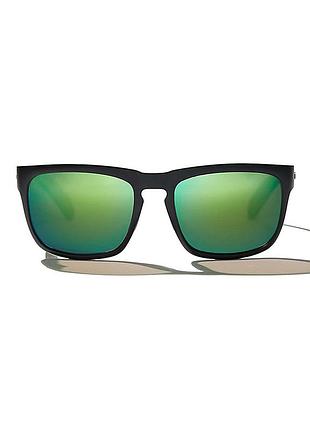 Очки солнцезащитные bajio sunglasses swash black matte green mirror pc (swa220122)