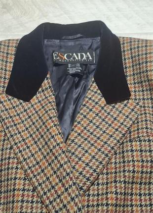 Пиджак винтаж escada 4