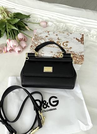 Сумка d&g black 3