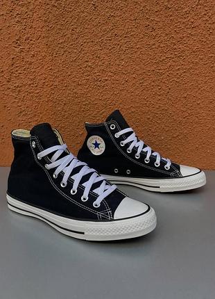 Оригінальні чоловічі високі кеди converse 42 розмір 27 см
