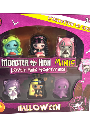 Монстер high doll qa8002 фігурки пищалки тварин