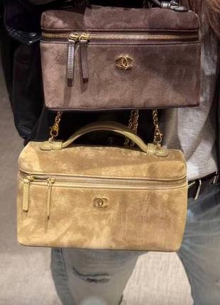 Сумка chanel базові кольори маленька зручна якість неймовірна 23 cm бархат замша