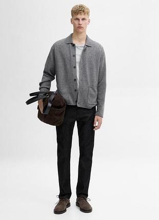 Стильний вовняний кардиган massimo dutti з нових колекцій