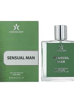Парфюмированная вода для мужчин 110мл (ma) sensual man тм cocolady