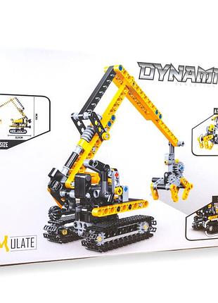864 конструктор кран dynamic 330деталей