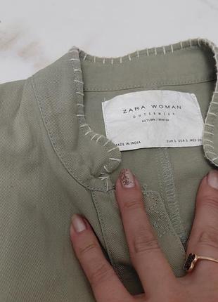 Рубашка рубашка ветровка zara 3