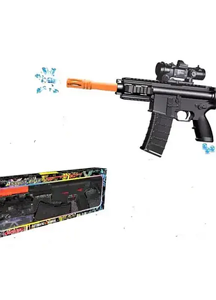 Детский автомат на аккумуляторе стреляет орбизами от аккумулятора а-toys g370-1k