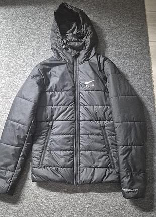 Пуховик чоловічий nike nsw sw air syn fil black