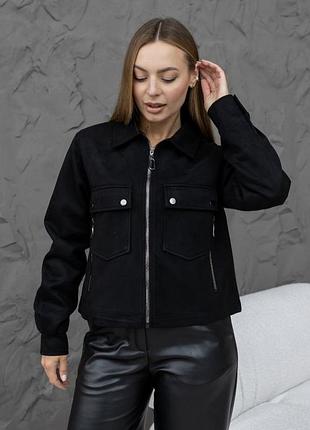 ⭐⭐⭐⭐⭐ 
куртка бомбер замшева нубук ✨ z0236