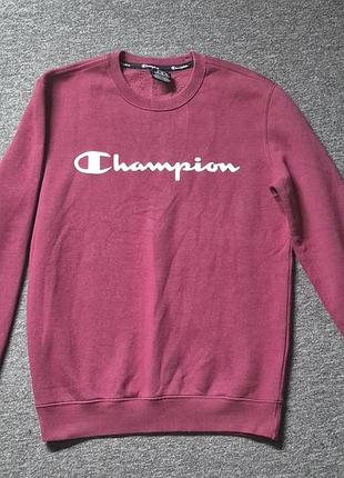 Світшот чоловічий champion бордовий