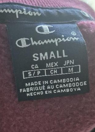 Світшот чоловічий champion бордовий 4