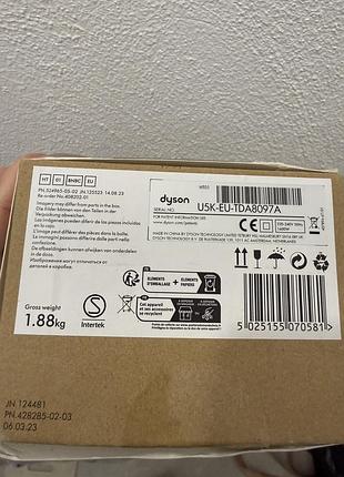 Випрямляч волосся dyson airstrait 4
