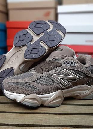 Жіночі якісні та стильні  кросівки new balance 9060 шоколадні❄️