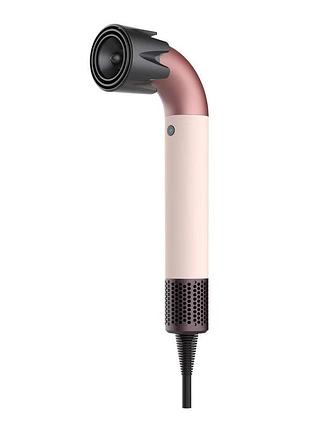Фен стайлер super hairdryer мультистайлер 1600 вт прибор для волос с холодным горячим воздухом 4 насадки розовый hp-3p