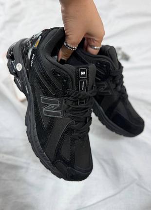 Утеплені зимові жіночі кросівки new balance 1906r cordura winter termo black нью беланс чорного кольору термо