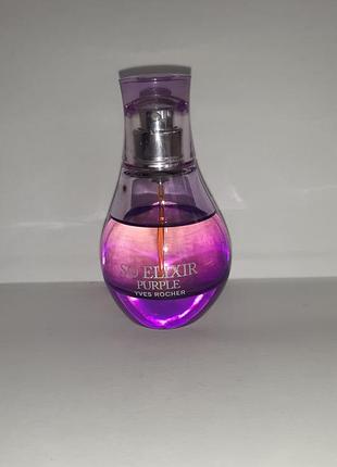 Парфумована вода yves rocher elixir purple 30 ml для жінок